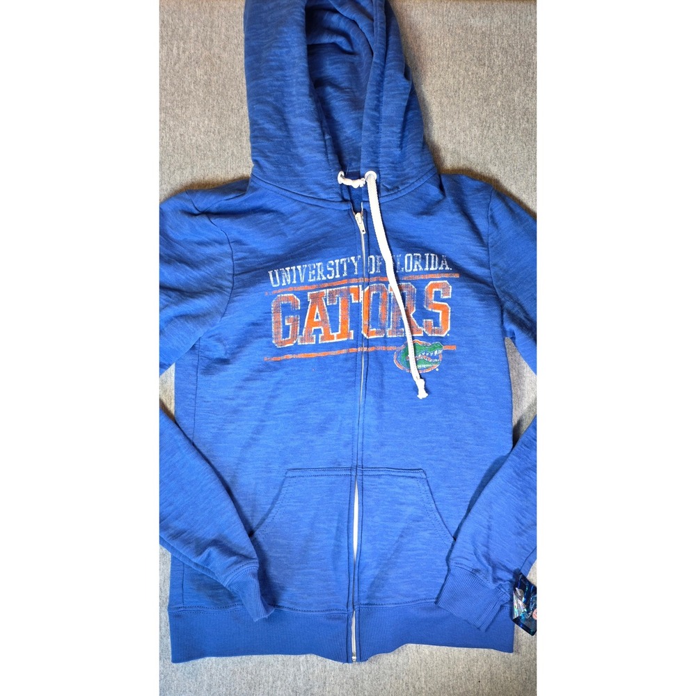 Blue 84 University of Florida Gators Kids Medium Full Zip Hoodie Blue NWT